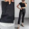 (Directo de fábrica) Nuevos Pantalones de Yoga Acampanados, Levanta Glúteos, Cintura Alta, Adelgazantes, para Correr, Deportes, Fitness, Pantalones Cortos para Mujeres Bajitas