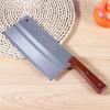 Acero inoxidable 40Cr13 cuchillo de forja casero para rebanar afilado corte de carne suave cuchillo de cocina puesto de mercado cuchillo de cocina de río y lago