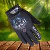Guantes de Ciclismo para Hombres y Mujeres, Dedos Completos para Deportes al Aire Libre, Delgados e Impresos, Protección Solar, Ciclismo, Dedos Largos, Antideslizantes, Compatibles con Pantalla Táctil