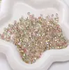 Cuentas de Semilla de Vidrio de Alta Calidad Domésticas de 4 mm, Cuentas de Doble Punta Aurora de Dos Tonos, Materiales y Accesorios para Pulseras de Cuentas DIY