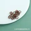 Anel de Ferro Acessórios para Joias DIY Atacado Argola de Salto Aberta Argola Única Conector de Pulseira Colar Fazer à Mão Argola de Salto Fechada Argola de Salto Aberta