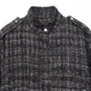 Otoño e Invierno 2025 Nuevo Chaqueta Bomber Casual para Mujer Europea y Americana Transfronteriza W03 6987