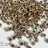 Contas de flor quadradas de cerâmica de alta temperatura com esmalte de mudança de forno, contas soltas 8mm, contas espaçadoras para joias artesanais DIY, acessórios para pulseira e colar