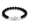 Pulsera de Piedra Ojo de Gato Artificial Pixiu para Mujer, Diseño de Nicho, Pulsera de Obsidiana Artificial de Alta Gama, Regalo para Novia o Mejor Amiga