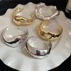 Pulseira Aberta Geométrica Irregular Brilhante Estilosa Europeia e Americana Moda Versátil Elegante Luxo Acessível Joias de Alto Padrão