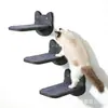 Marco de escalada para gatos de madera Nido para gatos montado en la pared Hábitat Combinación de pared Juguete de escalada para gatos Escaleras de pared Plataforma de salto para gatos