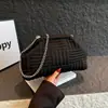 Bolso de Cadena Nuevo Primavera 2026 Transfronterizo, Bolso de Moda y Versátil, Bolso de Hombro, Bolso Cruzado, Bolso Grande de Concha para Mujer