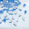 Acessórios para Nail Art de Pedra Strass com Formato Irregular e Fundo Plano de Borracha, Decorações de Roupa Mini Pequenas, Unhas Deslumbrantes Vestíveis Atacado
