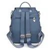 Comercio Exterior Transfronterizo 2025 Mochila Nueva con Relieve para Mujer Bolsa Escolar de Gran Capacidad para Mujer Mochila Pequeña de Cuero Suave para Viaje para Mujer