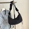 2026 Nueva Bolso de Hombro Cruzado de Moda Plisado de Gran Capacidad Casual, Ligero para Viajes Diarios y Salidas, Bolso Tipo Dumpling
