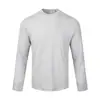"Camiseta Básica Modal" es una camiseta de manga larga básica de color liso, amigable con la piel, suave y cómoda, de corte holgado y estilo casual, tanto para hombres como para mujeres.