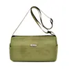 Versátil Bolso Cruzado de Cuadros para Mujer, Nuevo Bolso de Hombro Estilo Bosque de Gran Capacidad para Estudiantes para Clase, Bolso Casual de Tela de Nylon