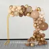Amazon Soporte de Flores de Doble Arco Soporte de Estante Soporte de Planta de Hierro Soporte de Trepadora Balcón Exterior Boda Soporte Pared de Fondo