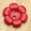 Botones de resina de girasol en colores de caramelo en stock, botones de dos agujeros para ropa y juguetes, accesorios decorativos versátiles, botones para manualidades