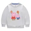 Suéter de punto para niños y niñas 2023 nueva ropa de primavera y otoño ropa infantil cerdo de dibujos animados Bebé Niño niña pequeña manga larga moda