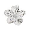 8cm Amazon Mais Vendido Clipe de Plumeria Acessórios de Cabelo Moda Europeia e Americana Flor Colorida Rabo de Cavalo Garra de Cabelo Placa Clipe Top para Cabelo