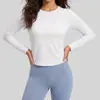 Traje de Camiseta de Manga Larga para Correr para Mujer Juyitang Aspecto Adelgazante Top de Yoga Nuevo Traje Deportivo de Fitness