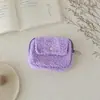 Bolsa para Monedas de Felpa Color Macarrón con Cierre de Broche Portátil Estudiante Porta Tarjetas Porta Identificación Linda Mini Bolsa de Almacenamiento