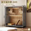 Casa de Gato Villa Casa para Gato Interna Ninho de Gato Espaço Livre Extra Grande Armário para Gato Estrutura de Escalada para Gato Gaiola de Gato de Madeira Integrada
