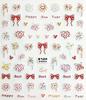 Pegatinas para Uñas Qiyi 5D con Relieve de Dibujos Animados Estilo Chino Lujo Ligero Pegatinas de Transferencia para Uñas de Año Nuevo