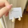 Moda Coreana Pendientes de Verano Dopamina Pequeños y Versátiles Pendientes con Forma de Gota de Agua Alto Sentido del Diseño Pendiente Exquisito