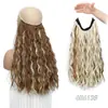 Peluca europea y americana transfronteriza de una pieza, multi-volumen, extensión de cabello en forma de U, peluca de línea de pesca femenina, cabello largo rizado invisible en stock