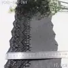 Renda Bordada com Padrão de Fio Prateado em Malha Estilo Temático Galáxia Tanglong Renda de Renda para Saia de Vestido de Noite 21cm Acessórios