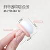 Pincel de Maquiagem Estilo Anel, Pincel de Remoção de Pó com Alça para Dedo, Pincel de Cerdas Macias para Limpeza de Pó de Unha, Limpeza de Beleza, Fixação de Maquiagem e Nail Art