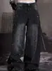 Jeans retro de alta gama de pierna recta y pierna ancha, holgados, adelgazantes, fluidos y elegantes, para hombre y mujer, de moda transfronteriza