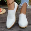 2026 Verano Nuevo Comercio Exterior Tallas Grandes Mujer Casual Cómodo Retro Moda Ropa Exterior Zapatos Individuales Talla Única para Todos