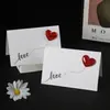 Cartão de Saudação de Amor para o Dia dos Namorados 520, Cartão de Declaração para o Dia dos Namorados Chinês, Cartão Dobrável Estéreo em Formato de Coração Feito à Mão DIY de Aniversário