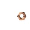Tuerca de cobre T2 GB6170 tuerca de cobre tuerca hexagonal de cobre tuerca de tornillo de cobre M4M5M6M8