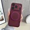 Para iPhone 18 Pro Max Capa de Celular com Suporte Magnético Padrão Lichia Apple 17 Cobertura Total Proteção Contra Quedas