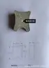 Almohadillas de Cemento Perforadas Especiales Engrosadas de Alta Resistencia con Forma de Ciruela para Sitios de Construcción, Almohadillas Hechas a Máquina, Almohadillas de Cemento de Hormigón de 3-4-5