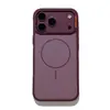 Aplicable a Apple 18ProMax Zhuoya Funda Magnética para Teléfono con Sensación de Piel iPhone17 Tacto Premium 14 Funda Protectora Resistente a Caídas