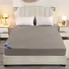 Sábana Ajustable Acolchada Impermeable Una Pieza Espesada Cubrecolchón para Pañal Colchón Simmons Cubrecolchón Más Cubrecama de Algodón Cubrepolvo