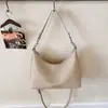 Bolsa de balde tecida transfronteiriça moderna de grande capacidade para mulheres, novo modelo de verão 2026, bolsa tote de ombro único/transversal com necessaire interna
