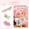 Traje de Ropa para Muñeca de Algodón de 20 cm Juguete de Peluche Ropa Diaria para Muñeca de 20 cm Falda Vestido para Vestir Hombres y Mujeres Bebé