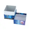 Caja de regalo cuadrada de tapa y base engrosada, juego de tres piezas para empaque de productos de ferretería y electrónicos, hecha de papel especial, se puede imprimir con logo
