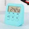 Novo timer de cozimento de cozinha com relógio temporizador multifuncional dois conjuntos de lembrete de contagem regressiva mudo