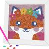Popular Transfronterizo Hecho a Mano DIY Pintura de Diamantes Educativa para Niños Pintura de Puntos Juguete para Niña Pintura Decorativa de Diamante Completo Venta al por Mayor
