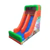 Resbaladilla inflable personalizada con animales de la jungla para parque de atracciones