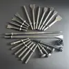 Pá de ar pá cabeça de pá semi-oca cabeça de martelo mola ferramenta pneumática acessórios de pá faca de martelo cabeça de martelo de ar sólida rebite