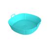 Molde de Silicona para Freidora de Aire Explosivo Transfronterizo, Tapete de Silicona Gruesa de Grado Alimenticio para Hornear, Tapete para Olla Doméstica para Freír con Aire