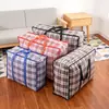 Bolsa de Lavandería, Bolsa para Mudanzas, Bolsa Tejida, Bolsa de Equipaje, Bolsa Impermeable para Empacar Edredones, Bolsa Grande, Bolsa para Dormitorio Estudiantil
