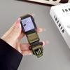 Correa de Bucle de Nylon de Alta Montaña Modificada Adecuada para Muñequera iWatch Ultra de 49 mm Series Apple 9, 10, S11