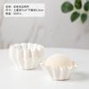 Xue Mei Niang Vaso para Pudín con Patrón de Estrellas Verde Vaso de Papel a Prueba de Aceite para Pastel Resistente a Altas Temperaturas Vaso Mafen Postre West Point 50 Horneado