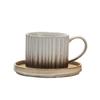 Taza de Café de Cerámica, Taza Retro Estilo Japonés para Desayuno, Taza de Leche, Taza de Cerámica Rústica, Superventas Transfronteriza, Venta Directa de Fábrica, Retro de Lujo Ligero