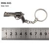 Tamanho Pequeno Modelo de Pistola de Liga Mini Breta Mauser M1896 Ruger P08R45 Pingente Chaveiro Bull
