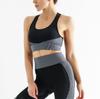 Amazon Calcinha de Nylon Longa de Cintura Alta para Fitness Corrida Esportes Zíper Roupa de Ginástica Suor Manga Longa Roupa de Yoga para Mulheres